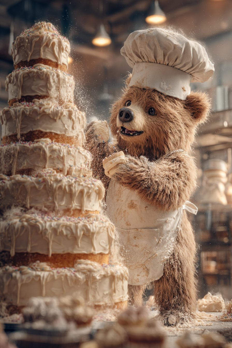 Bear Cub Baking